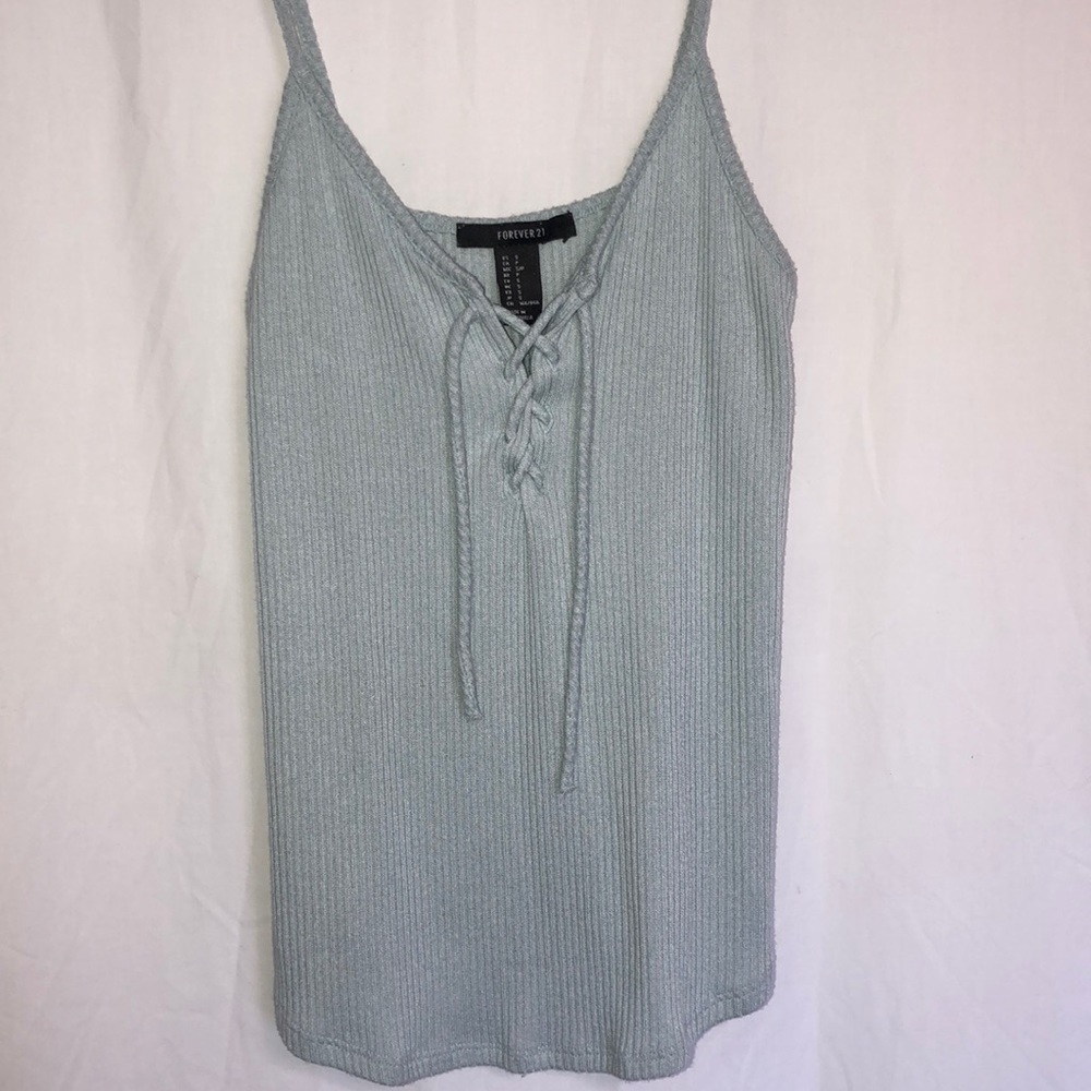 Pastel Blue Tank Top